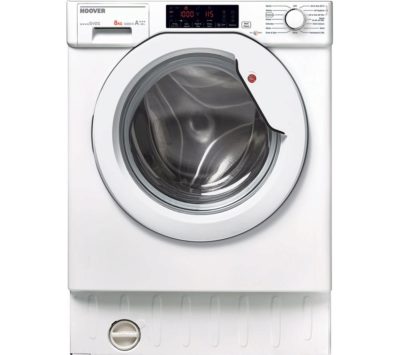 HOOVER HBWM 84TAHC-80 Integrated 8 kg 1400 Spin Washing Machine - White
